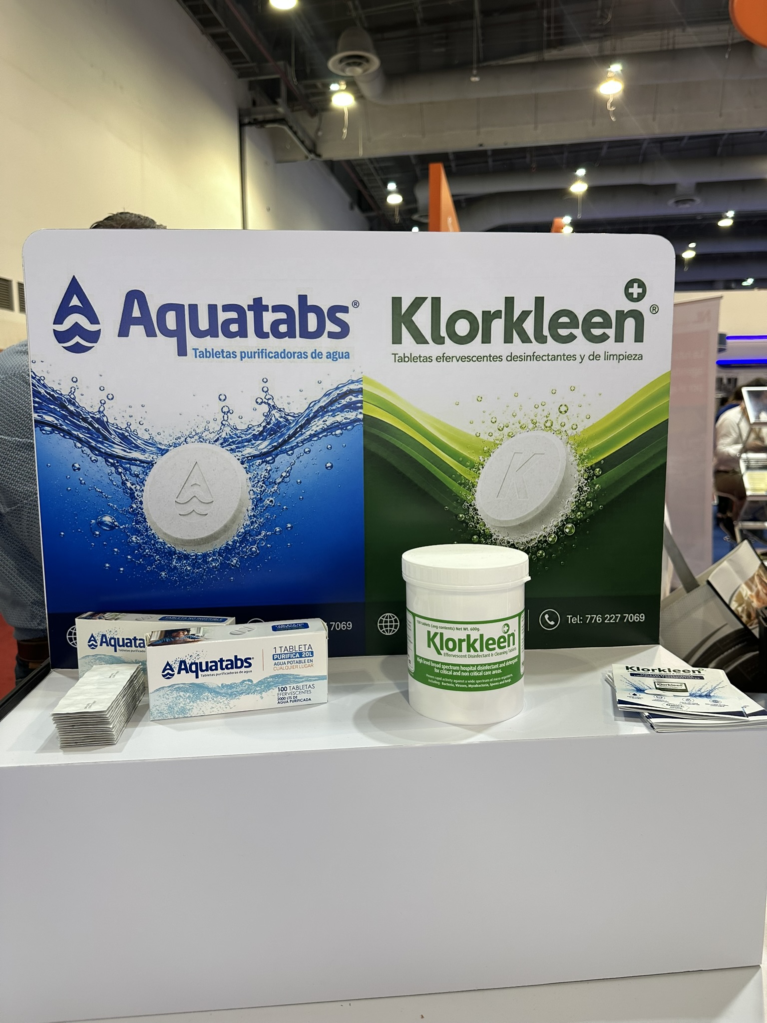 Klorkleen y Aquatabs en Aquatech México 2026